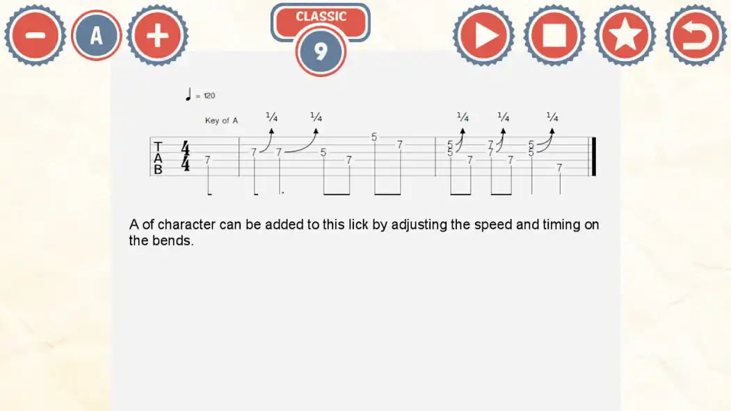 Play 96 Blues Guitar Licks as an online game 96 Blues Guitar Licks with UptoPlay