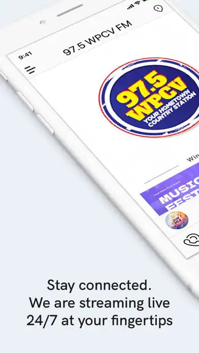 Play 97.5 WPCV FM  and enjoy 97.5 WPCV FM with UptoPlay