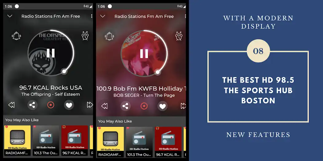Play 98.5 The Sports Hub WBZ as an online game 98.5 The Sports Hub WBZ with UptoPlay
