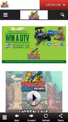 Play 99.3 The Cat (WWKT FM)  and enjoy 99.3 The Cat (WWKT FM) with UptoPlay
