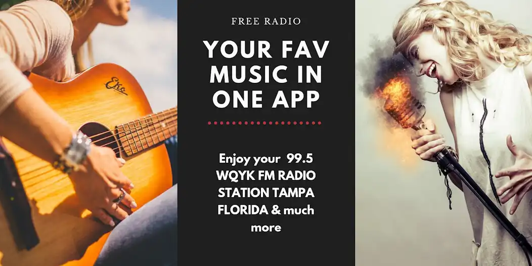 Play 99.5 WQYK Fm  and enjoy 99.5 WQYK Fm with UptoPlay