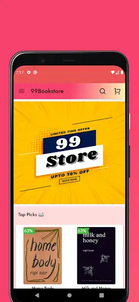 Play 99Bookstore : Get Books at 99  and enjoy 99Bookstore : Get Books at 99 with UptoPlay