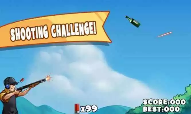 Play 99 Bullets Bottle Shooting