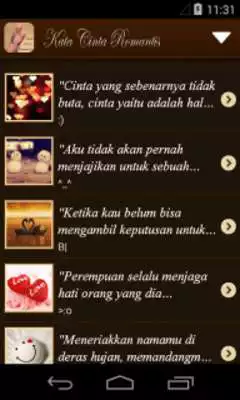 Play 99 Kata Cinta Romantis Play 99 Kata Cinta Romantis