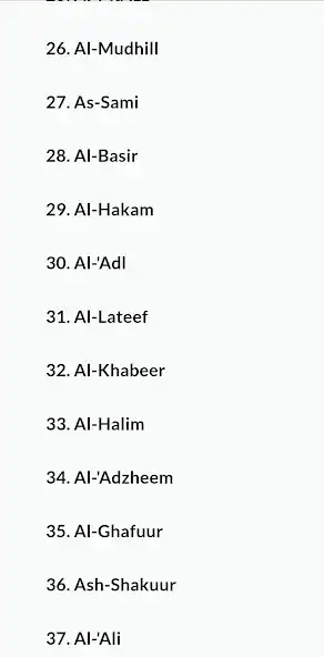 Play 99 Magacyada Allaah  and enjoy 99 Magacyada Allaah with UptoPlay