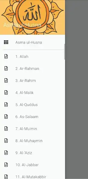 Play 99 Namen Allahs mit Bedeutung  and enjoy 99 Namen Allahs mit Bedeutung with UptoPlay