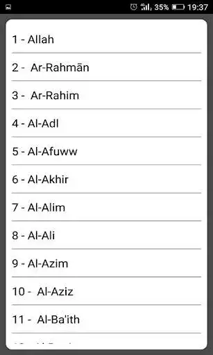 Play 99 Name of Allah Asma-ul Husna as an online game 99 Name of Allah Asma-ul Husna with UptoPlay