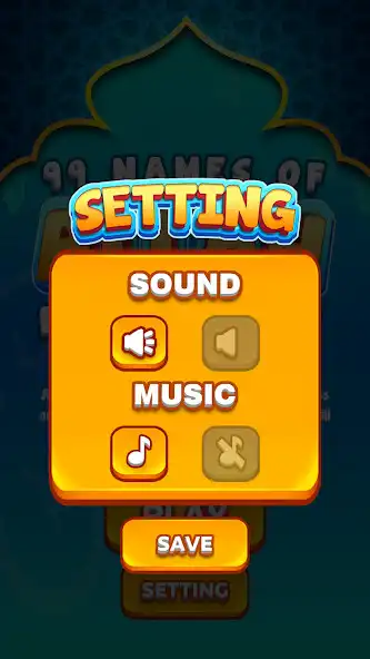 Play 99 Names of Allah Puzzle Game as an online game 99 Names of Allah Puzzle Game with UptoPlay