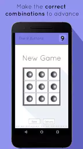Play 9 Buttons - Logic Puzzle