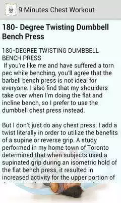 Play 9 Minutes Chest Workout