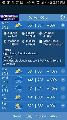 Play 9NEWS WX as an online game 9NEWS WX with UptoPlay