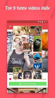 Play 9 Videos:funny WhatsApp video