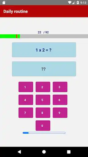 Play 9x9 - Game of multiplication tables as an online game 9x9 - Game of multiplication tables with UptoPlay