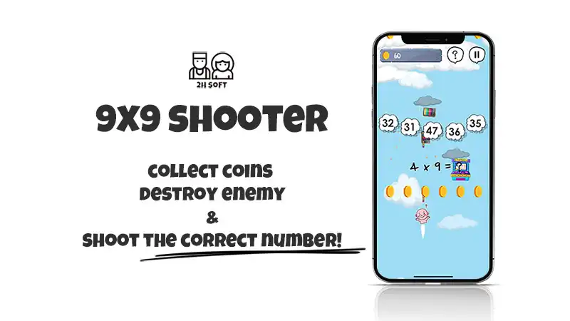 Play 9X9 SHOOTER as an online game 9X9 SHOOTER with UptoPlay