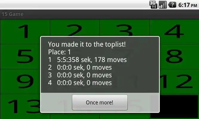 Play A 15 Puzzle Game