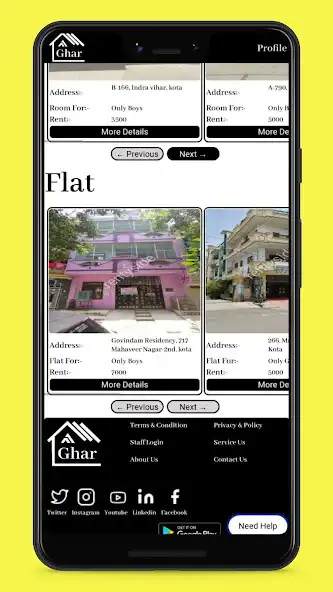Play A1Ghar, PG, Hostel, Flat as an online game A1Ghar, PG, Hostel, Flat with UptoPlay