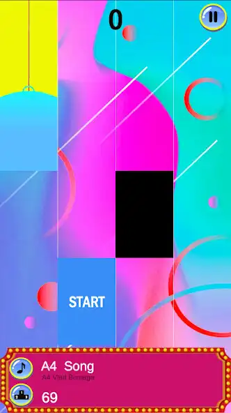 Play A4 Vlad Bumaga Piano Tiles as an online game A4 Vlad Bumaga Piano Tiles with UptoPlay