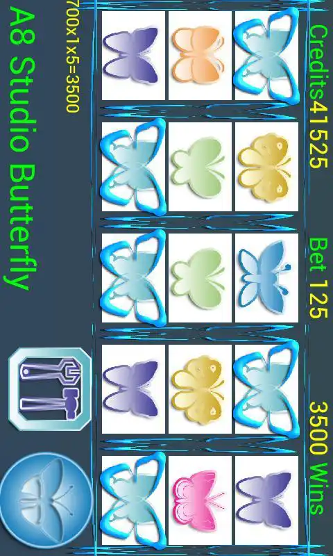 Play A8 Bufferfly Slot Machine