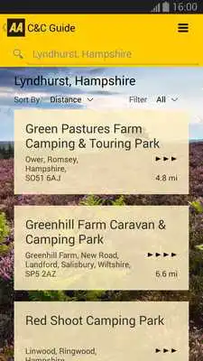 Play AA Caravan  Camping Guide