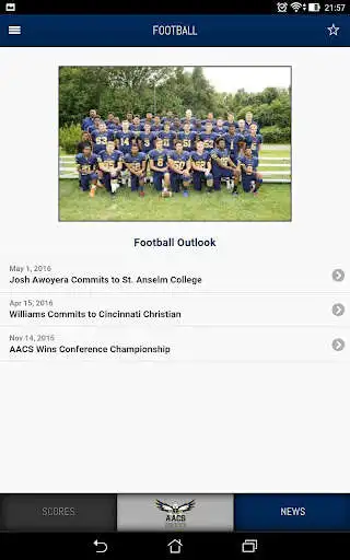 Play AACS Eagles Front Row as an online game AACS Eagles Front Row with UptoPlay