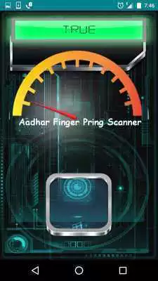 Play Aadhar finger print scan prank