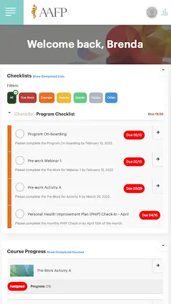Play AAFP LPW Program as an online game AAFP LPW Program with UptoPlay