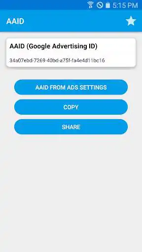 Play AAID - Find your Google Advertising ID  and enjoy AAID - Find your Google Advertising ID with UptoPlay