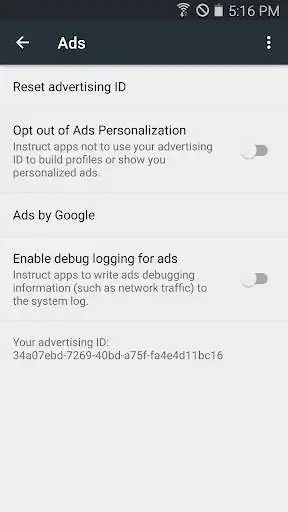 Play AAID - Find your Google Advertising ID as an online game AAID - Find your Google Advertising ID with UptoPlay