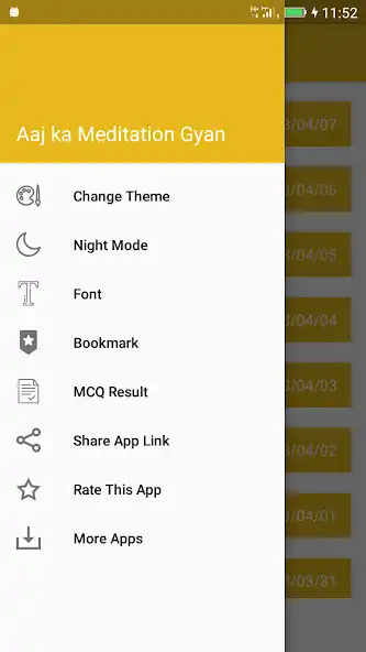 Play Aaj ka Meditation gyan