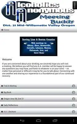 Play AA Meeting Buddy Dist 21