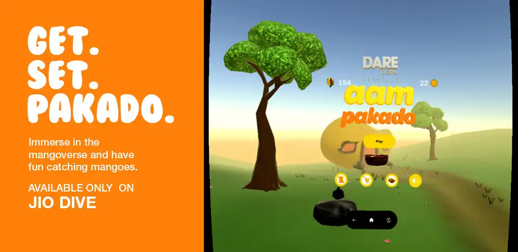 Play Aam Pakado VR - For JioDive  and enjoy Aam Pakado VR - For JioDive with UptoPlay