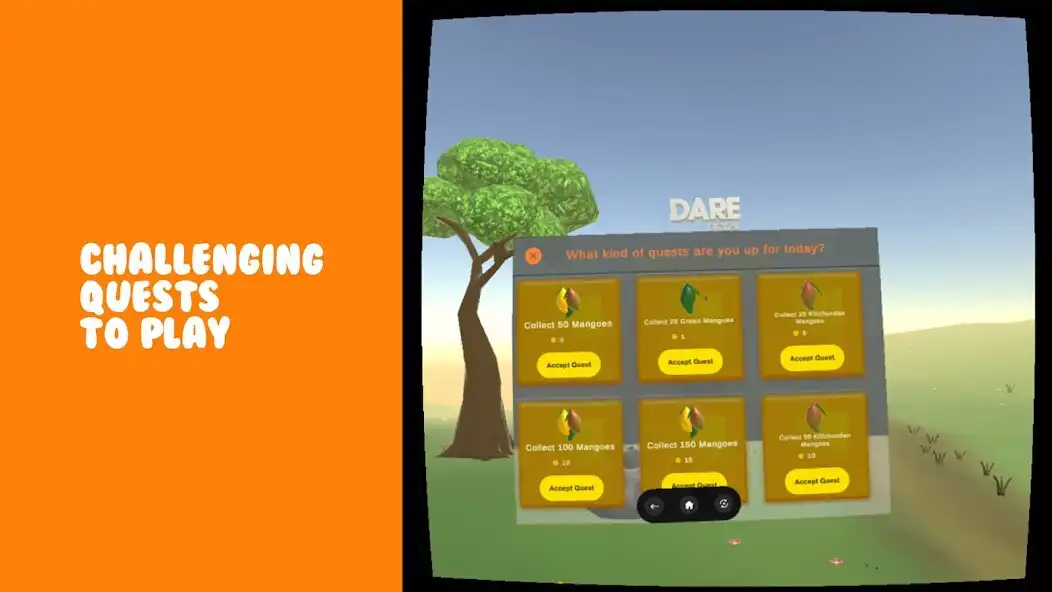 Play Aam Pakado VR - For JioDive as an online game Aam Pakado VR - For JioDive with UptoPlay