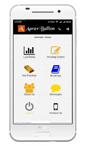 Play APK Aarav Bullion Spot  and enjoy Aarav Bullion Spot with UptoPlay com.chirayusoft.aaravbullionspot