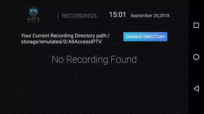 Play AATV web player