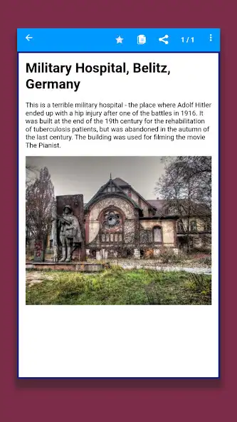 Play abandoned places  and enjoy abandoned places with UptoPlay