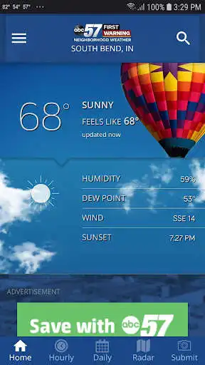 Play ABC 57 Weather  and enjoy ABC 57 Weather with UptoPlay