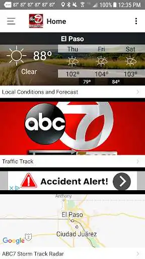 Play ABC-7 StormTRACK Weather