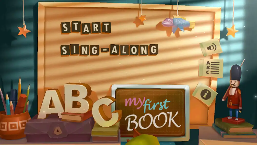 Play ABC Book 3D: Learn English as an online game ABC Book 3D: Learn English with UptoPlay