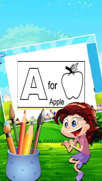 Play ABC Coloring Book Pages  and enjoy ABC Coloring Book Pages with UptoPlay