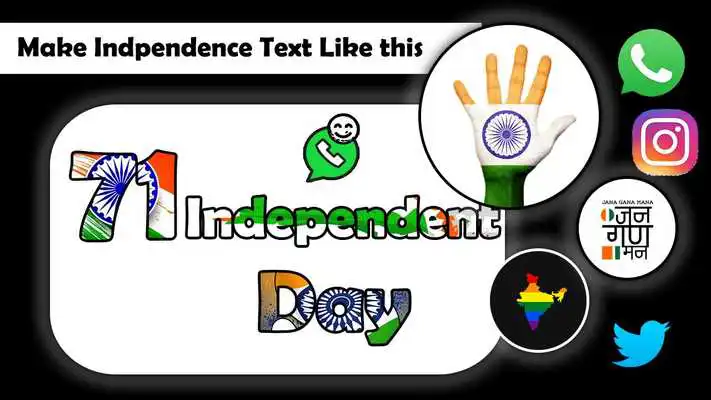 Play ABCD India Flag Name Art Letter Creation/Mixer