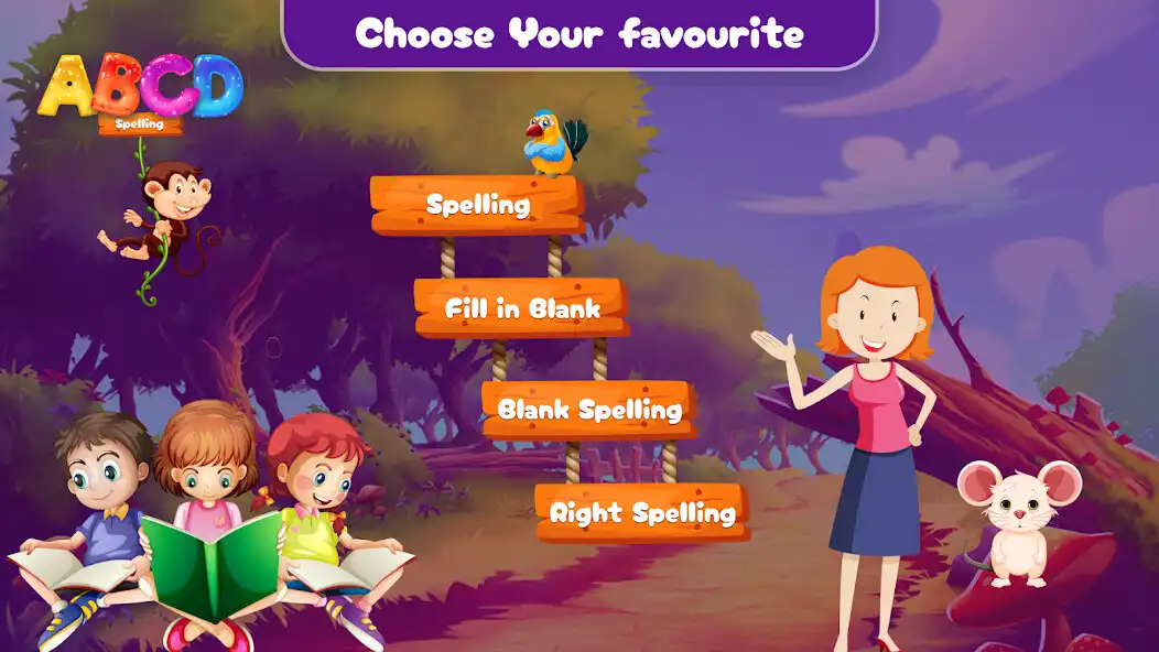 Play ABCD Spelling as an online game ABCD Spelling with UptoPlay
