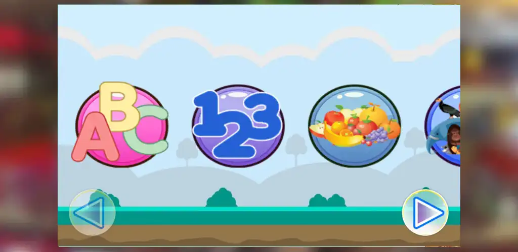 ABC Easy Kids Learning online game with UptoPlay