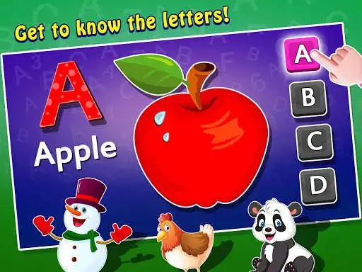 Play ABC Learning Game as an online game ABC Learning Game with UptoPlay
