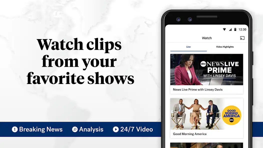 Play ABC News: Stream Breaking News as an online game ABC News: Stream Breaking News with UptoPlay