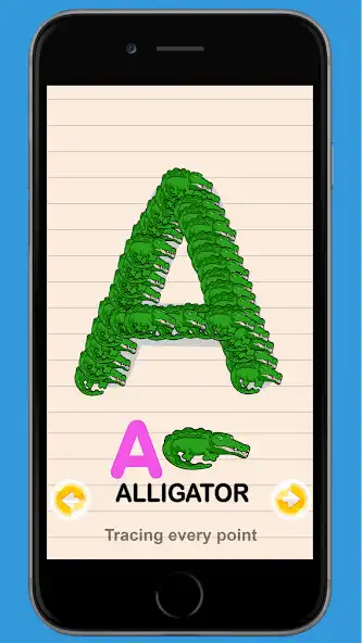 Play ABC Preschool Tracing as an online game ABC Preschool Tracing with UptoPlay