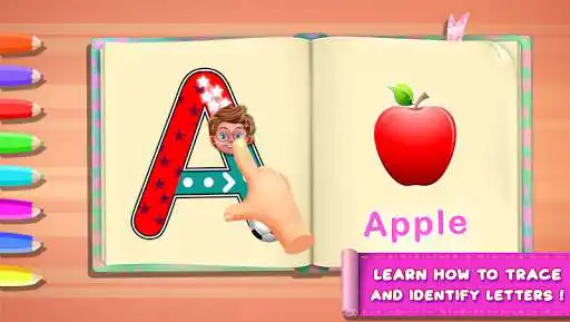 Play ABC Tracing Alphabets And Numbers  and enjoy ABC Tracing Alphabets And Numbers with UptoPlay
