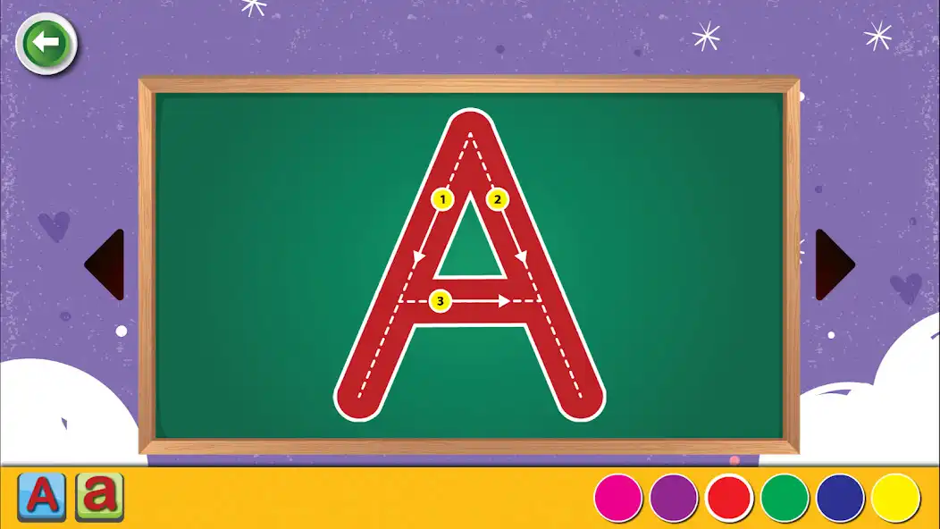 Play Abc Tracing Games for Kids as an online game Abc Tracing Games for Kids with UptoPlay