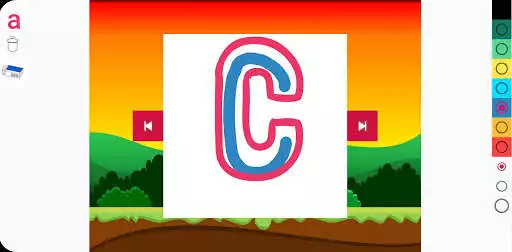 Play ABC Tracing - Learn English alphabets as an online game ABC Tracing - Learn English alphabets with UptoPlay