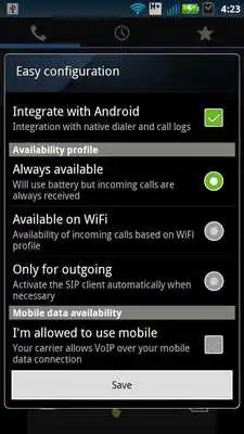 Play ABC-VoIP SIP phone dialer