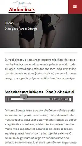 Play Abdominais para Perder Barriga as an online game Abdominais para Perder Barriga with UptoPlay